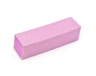 Блок для шлифовки ногтей розовый