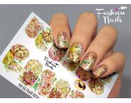 Слайдер-дизайны для ногтей Fashion nails №109m