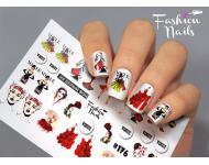 Слайдер-дизайны для ногтей Fashion nails №176