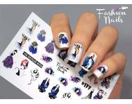 Слайдер-дизайны для ногтей Fashion nails №177