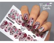 Слайдер-дизайны для ногтей Fashion nails №36